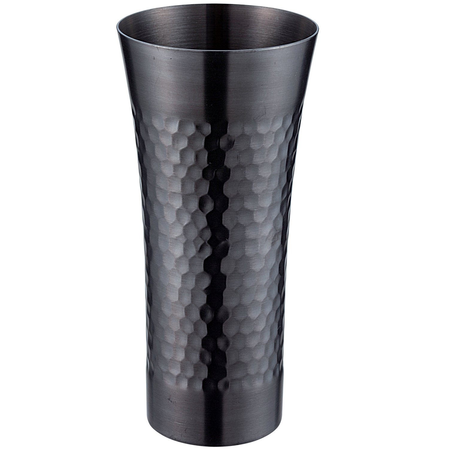 Amazon｜Todai 18-8 TD 槌目タンブラー 400cc 黒酸化発色